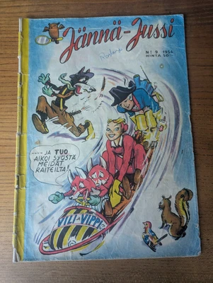 FIX UND FOXI FINNLAND AUSGABE 1954 Nr. 9 selten ROLF KAUKA frühe LIZENZ - Bild 1 von 4