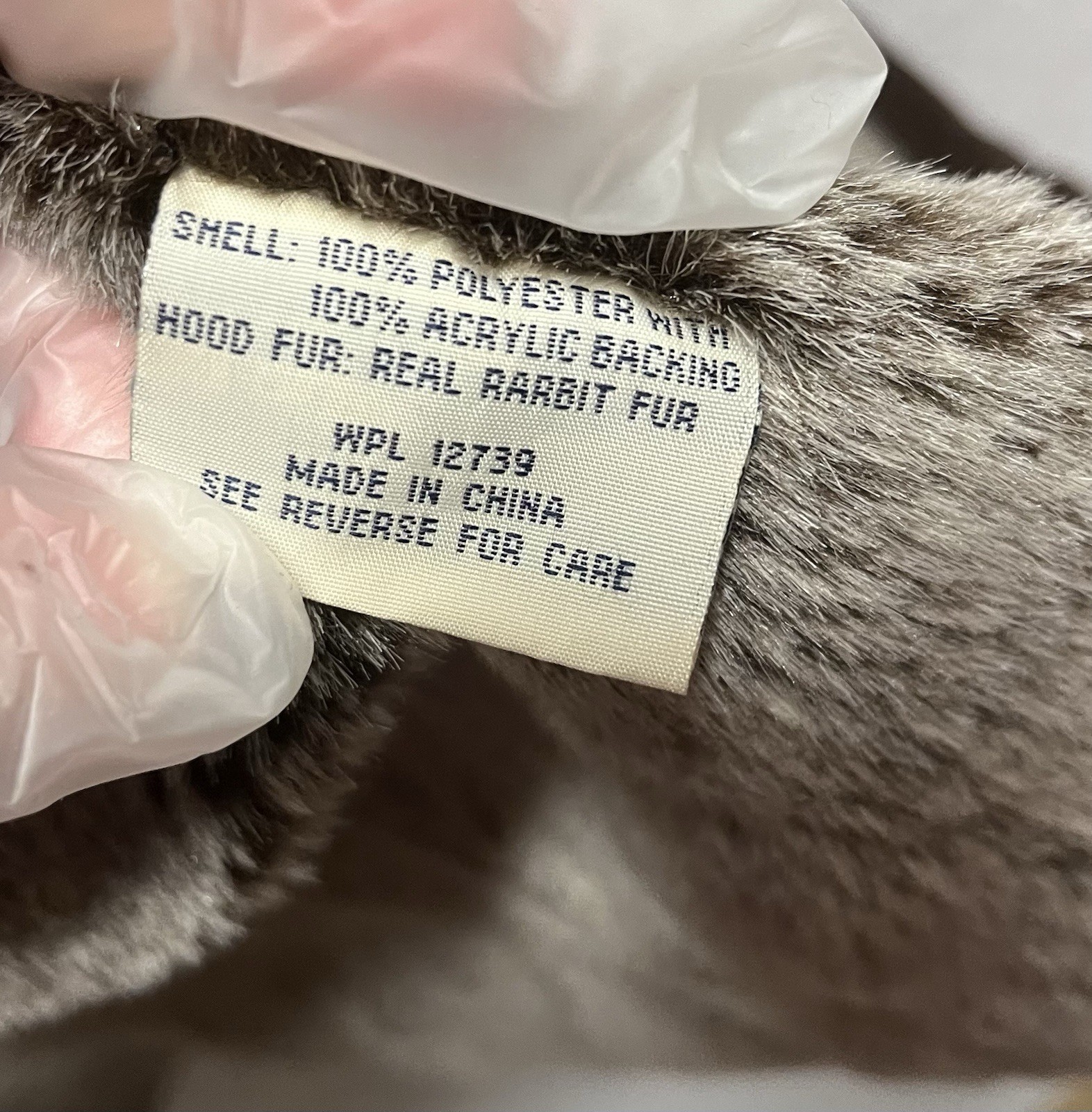 Fitz-Wright Brown suede Button Front women’s rabb… - image 4