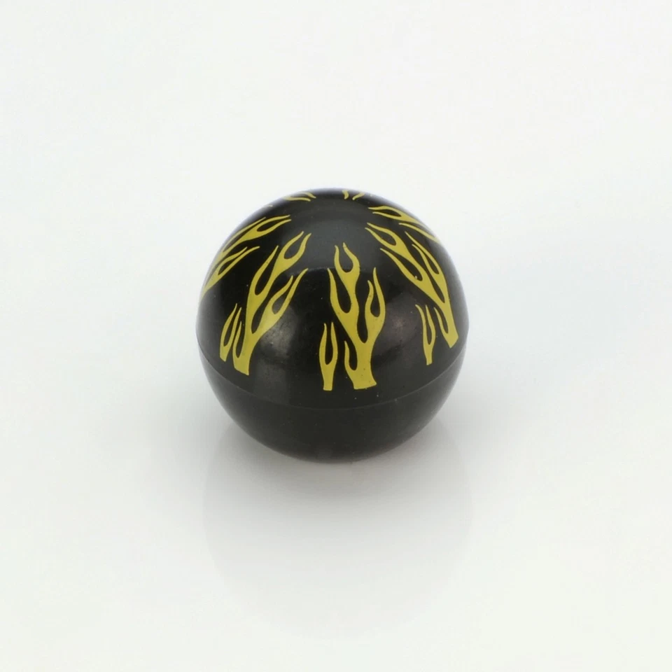 4x Tapas de válvula Válvula de neumático Bola Fuego Negro para subaru Foto 3 de 3