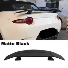 46 Matte Black Race Car Trunk Rear Spoiler Lip Wing For Mazda Miata Mx5 Mx-5