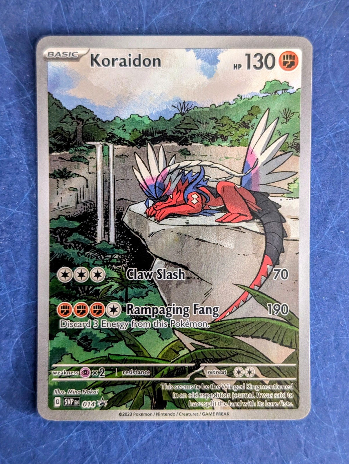 Koraidon SVP014 Black Star Promos Scarlet Violet ETB Holo Pokémon TCG NM