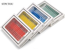 STPCTOU 12-Piece Microscope Accessories: Plastic Biological Specimen Slides
