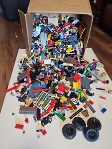 12 pound LBS of Bulk Lego Cleaned Sanitized Bricks & other assorted pieces Lot
