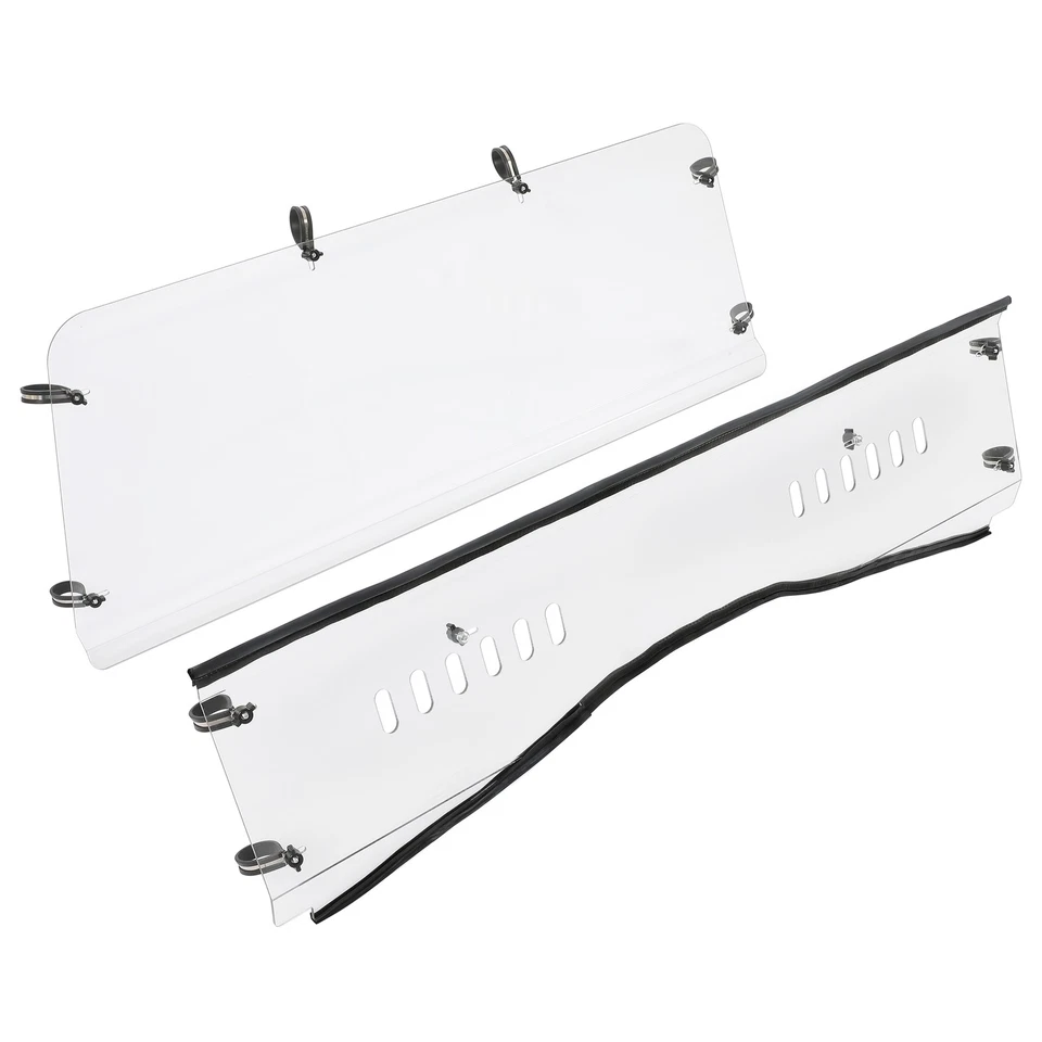 For 2015-2017 2016 Arctic Cat HDX 500 HDX 700, PROWLER 500 HDX Clear Windshield - Image 3 of 4