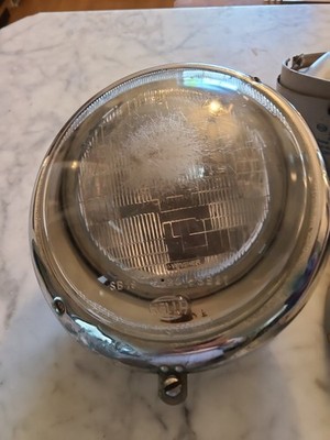 Vintage 60's Hella VW Headlight Complete. Additional Parts Included From Germany
