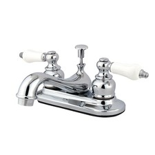 Kingston Brass KB60.B Restoration 1.2 GPM Centerset Bathroom - Chrome