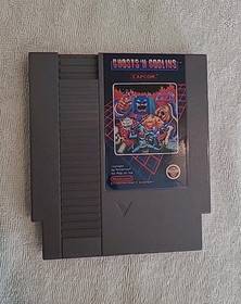Ghosts 'n Goblins CAPCOM Authentic Nintendo NES Cartridge Made In Japan. 