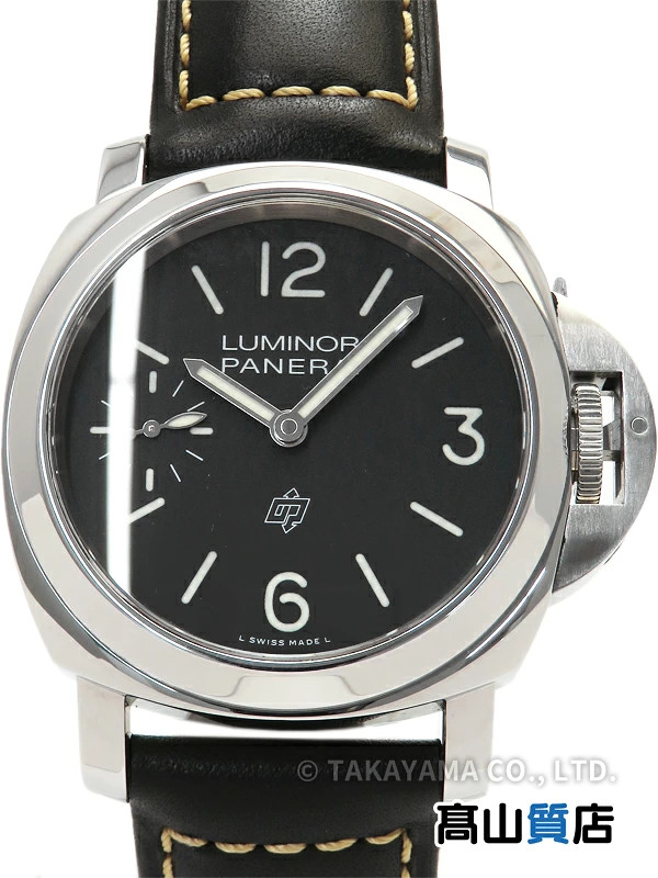 Panerai Luminor PAM01084 Stainless Steel Leather 44mm Box and Papers #TW4353
