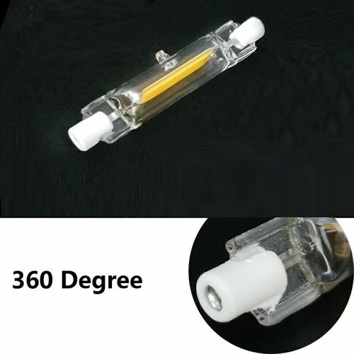 R7S COB LED Bulb 78mm 118mm Dimmbar Halogen Tube Glas rsetzen Lampe 15W 30W - Bild 9 von 13