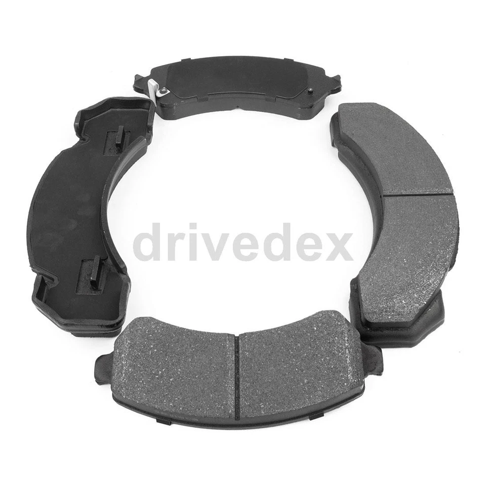 Rotores delanteros pastillas de freno semimetálicas para Chevrolet C3500HD 2000 2001 2002 1996~ Foto 4 de 4