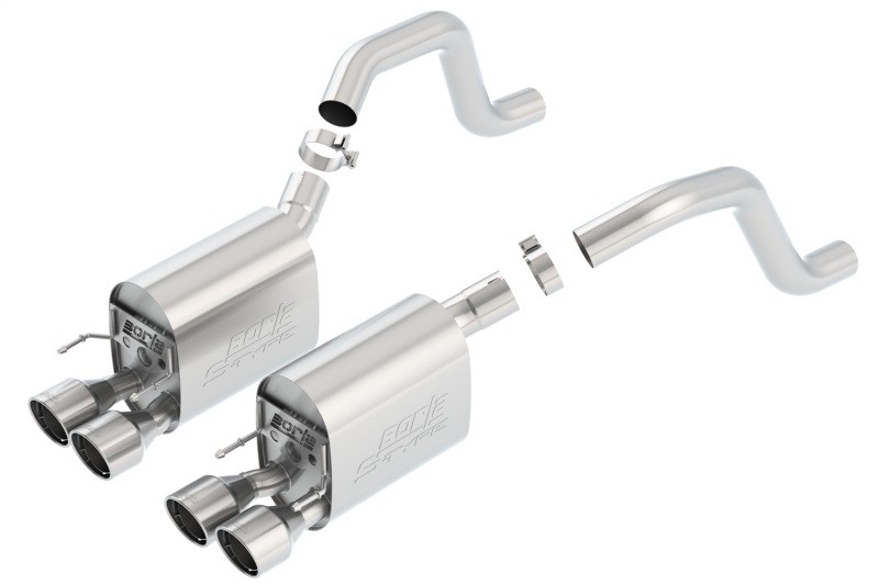 Borla S Type II Axle Back Exhaust for 2006-2013 Chevrolet Corvette Z06/ZR1 V8