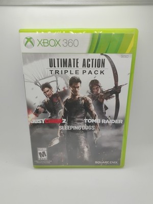 Ultimate Action Triple Pack (Microsoft Xbox 360, 2015) Tested Fast Shipping  