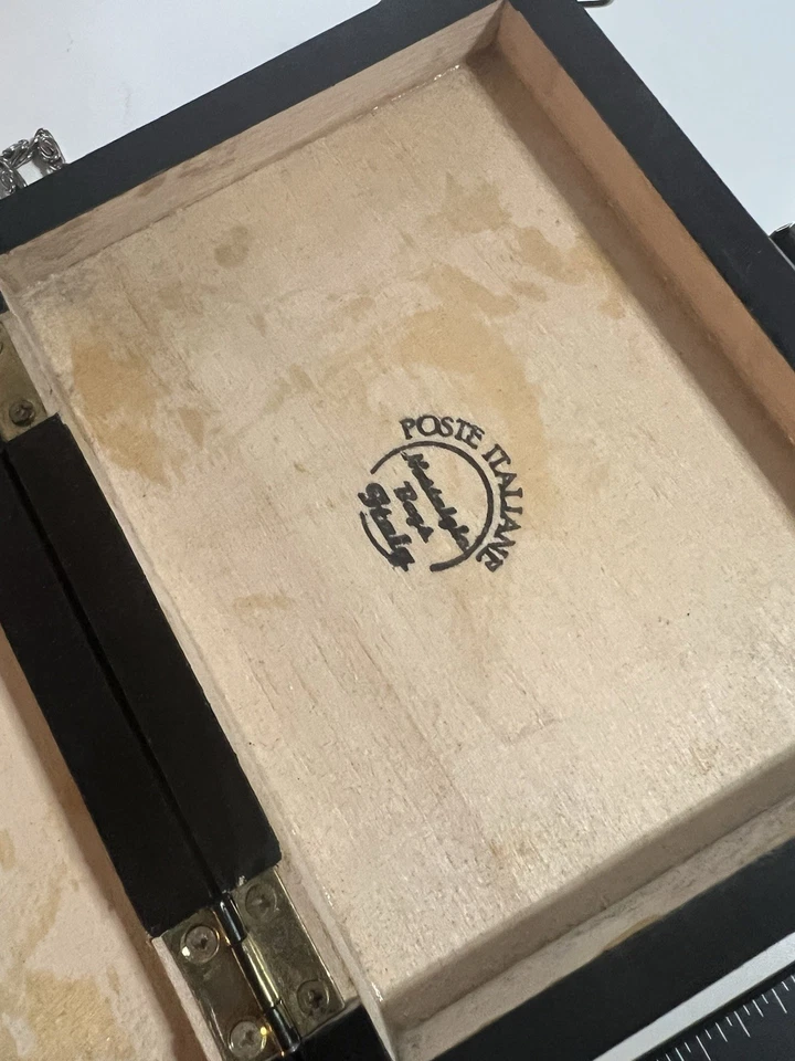 Venice Italy RARE Cigar Box Purse Brand New Unique - Image 4 of 4