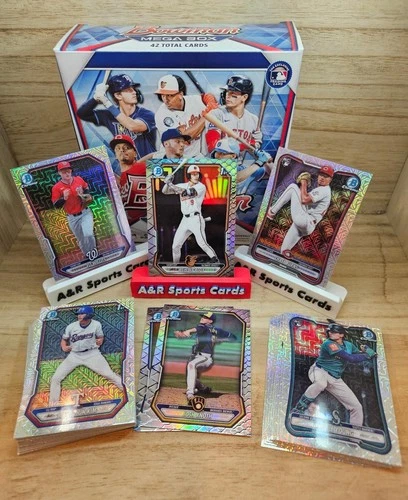 2026 Bowman Mega Box - Chrome Mojo - Reptilian - Laser Parallels - You Pick