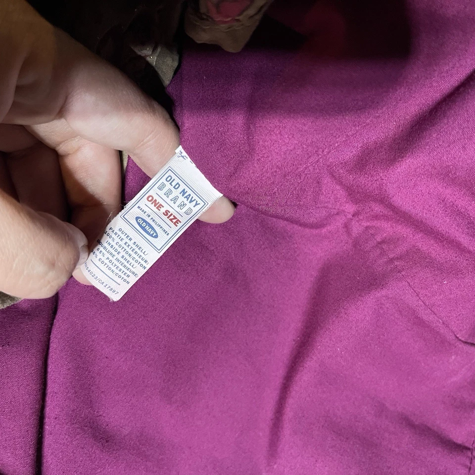 Y2K Old Navy Hobo Bag Brown Pink Floral Paisley Boho Hippie Fairy Shoulder Bag - Image 4 of 4