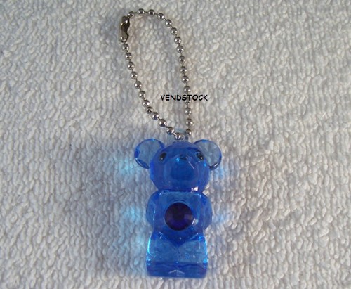 BIRTHDAY BEARS MINI KEYCHAIN BACKPACK ZIPPER PULL PARTY FAVORS BIRTHSTONE JEWELS - Picture 18 of 25