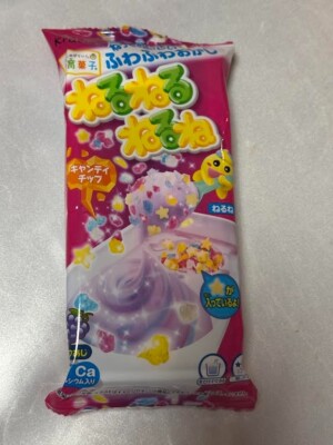 Japanese Nerunerunerune Grape Cream Pop Sauce Snack Candy Sweet Cracie