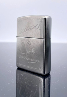 Zippo Feuerzeug 25th Anniversary Planeta DeAgostini - Benzin Sturmfeuerzeug