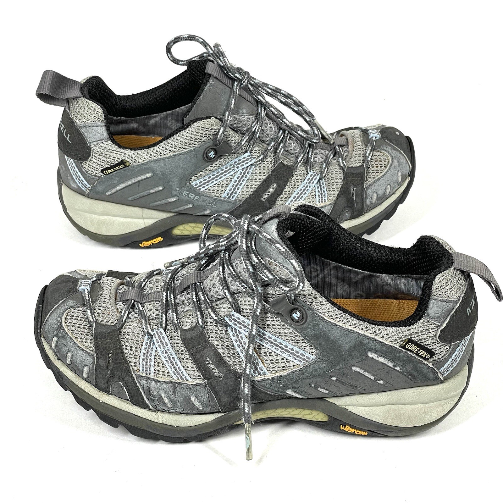 Scarpe Merrell donna taglia 6 5 sirena sport gore tex grigie escursionismo stringate outdoor