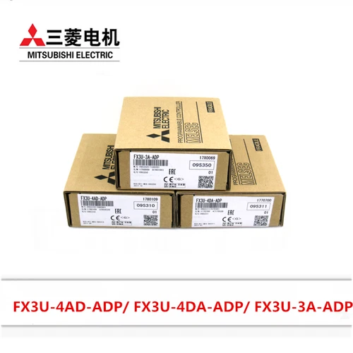 1pcs Mitsubishi PLC Extension FX3U-4AD-ADP FX3U-4DA-ADP FX3U-3A-ADP
