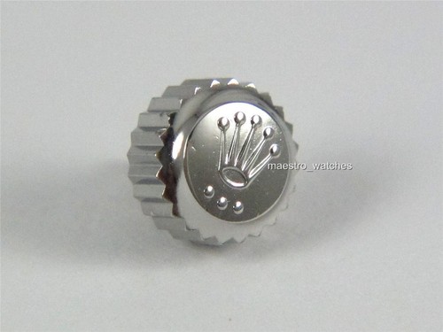 USATO AUTENTICO Rolex Submariner 24-703-0 in acciaio inox 7mm CORONA solo  #3 | eBay