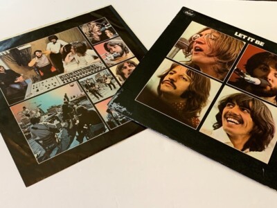 ビートルズ　ビルボード　盾 THE BEATLES VG++ Let It Be Capitol Records w/Poster SW-11922