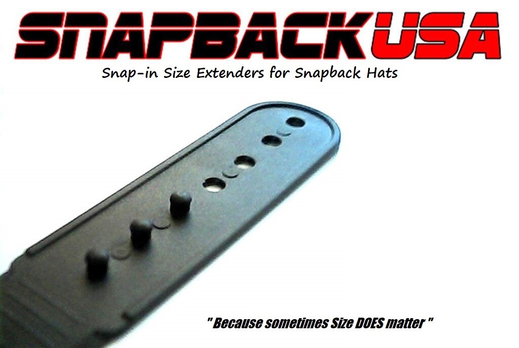 10 piece Cap size Extender Hat Size Extension Snap in and Go