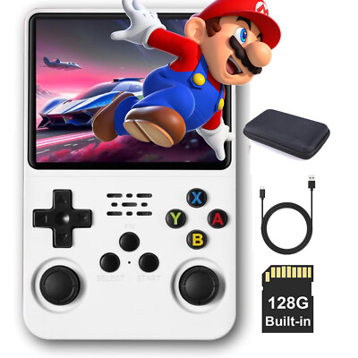 Linux-128GB Retro Handheld Videospiel Konsole-21000 Spiele vorinstalliert R36s
