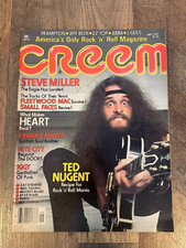 Vintage CREEM Magazine September 1977 Nugent cove Peter Frampton Jeff Beck Geils Vintage CREEM Magazine September 1977 Nugent cove Peter Frampton Jeff Beck Geils