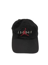 Air Jordan Hat Black Adjustable One Size Cap Youth Boys Good Condition