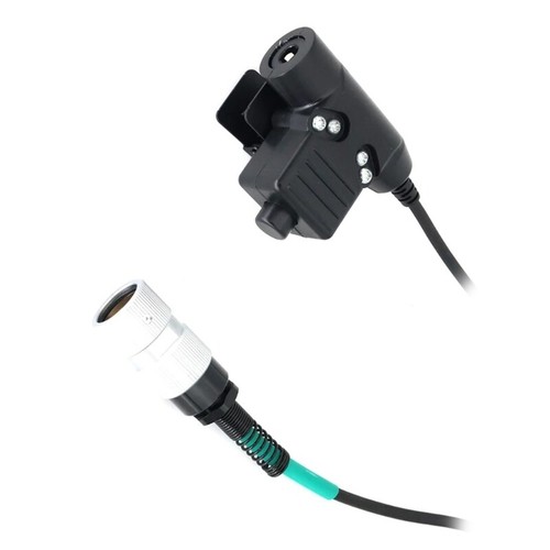 U94 PTT Adapters for PRC152 6 Pin Plug WalkieTalkie Headsets Adapters - Zdjęcie 5 z 8