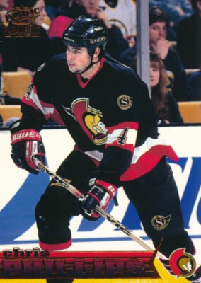 1998-99 Paramount COPPER #165 CHRIS PHILLIPS - Ottawa Senators