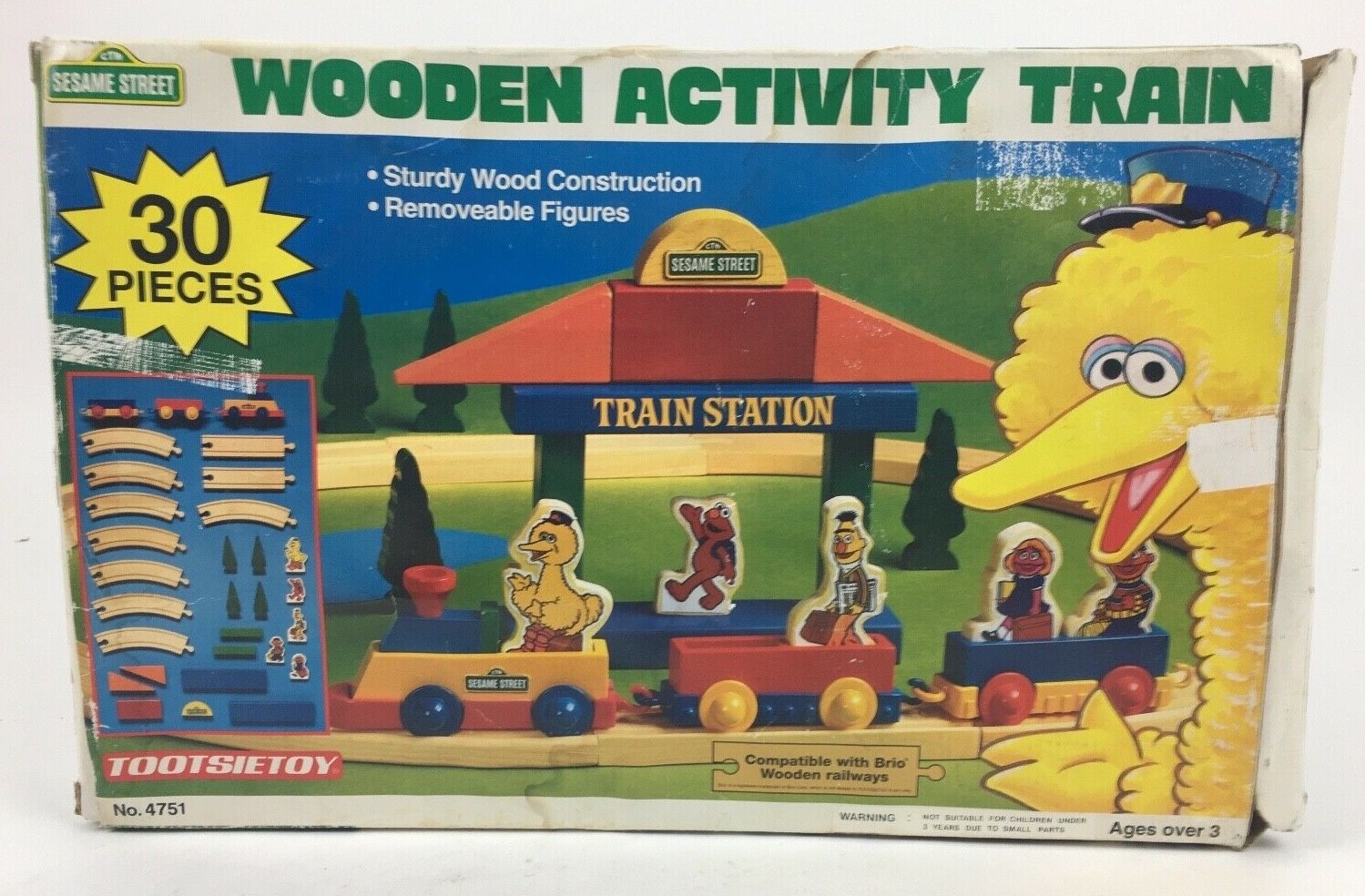 sesame street train set
