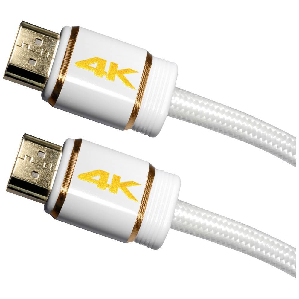 Кабель Maxtrack HDMI Anschlusskabel HDMI-A Stecker кабель HDMI-A Stecker 300 м Wei C 216-3 2690₽