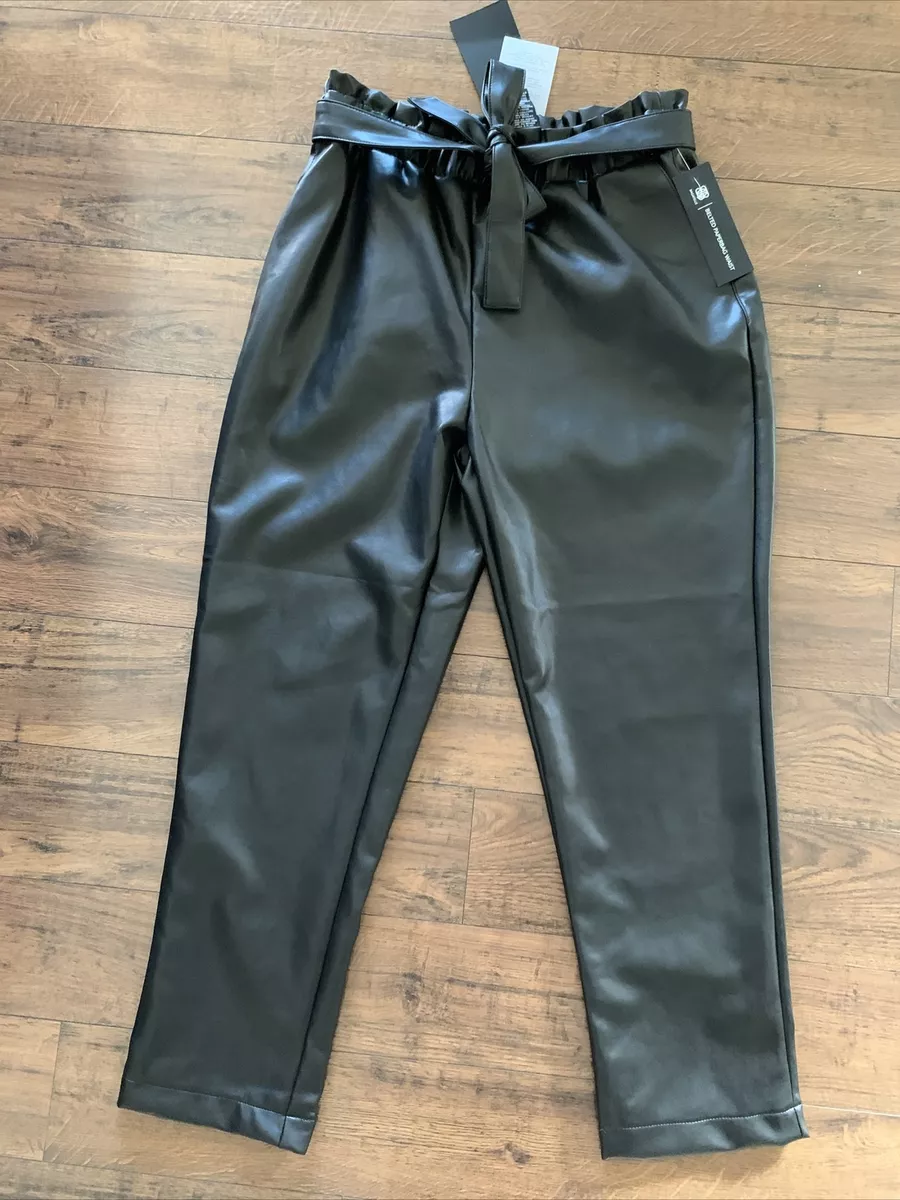 Tall Paperbag Waist Belted Pants