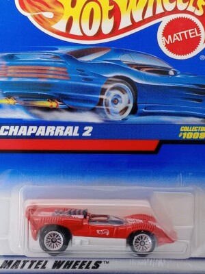 Hot Wheels 1998 Chaparral 2 Collector #1008 1:64 Scale Blue Card