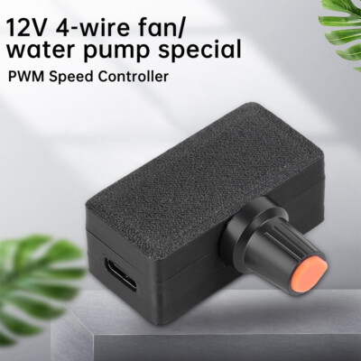 High-power PWM Speed Controller 4-wire Violent Fan Governor PD QC Fast Charging