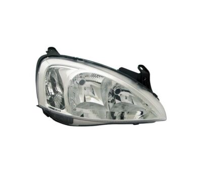 Right Headlight for Opel Corsa C 2003 2004 2005 VP1316P Chrome LHD