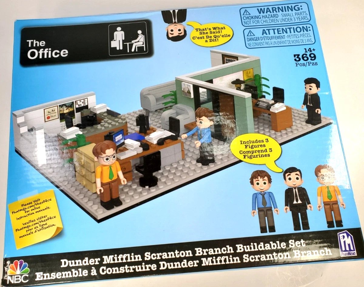 PhatMojo The Office Dunder Mifflin Scranton Branch Construction Set For  Parts