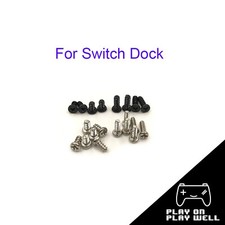 Full Set Screws Replacement Repair Kit for Nintendo NS Switch Console Dock