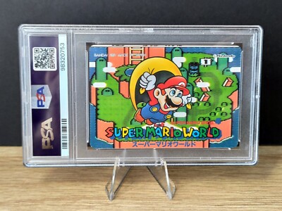 カードダスその他 Super Mario World Carddass 1991 Bandai 1991 Vintage Carddass Super Mario World #11 Yoshi PSA 9 | eBay