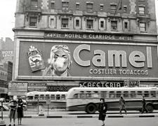 Times Square New York #1 Photo 8X10 - Camel Sign 1943