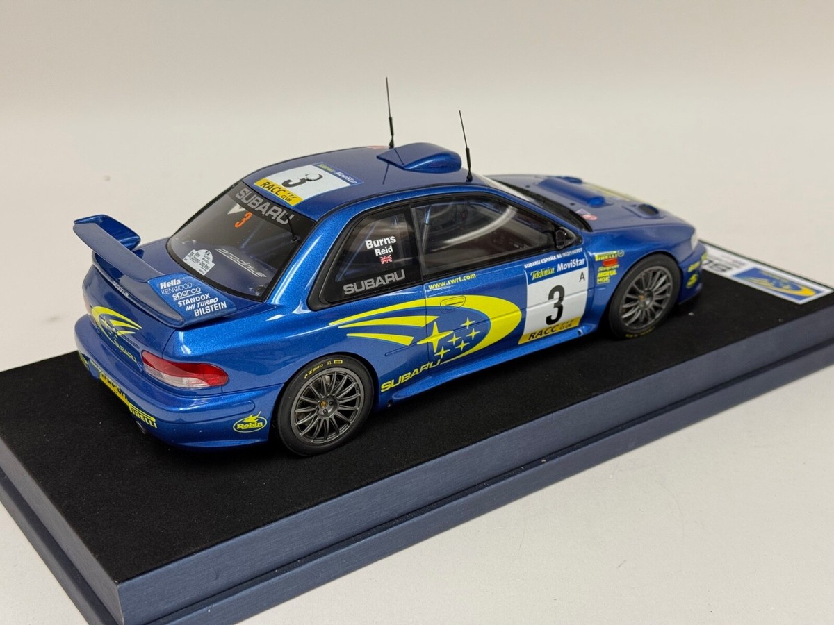 1/18 Otto GT Spirit Subaru Impreza WRC 2000 Catalunya Rally R.Burn