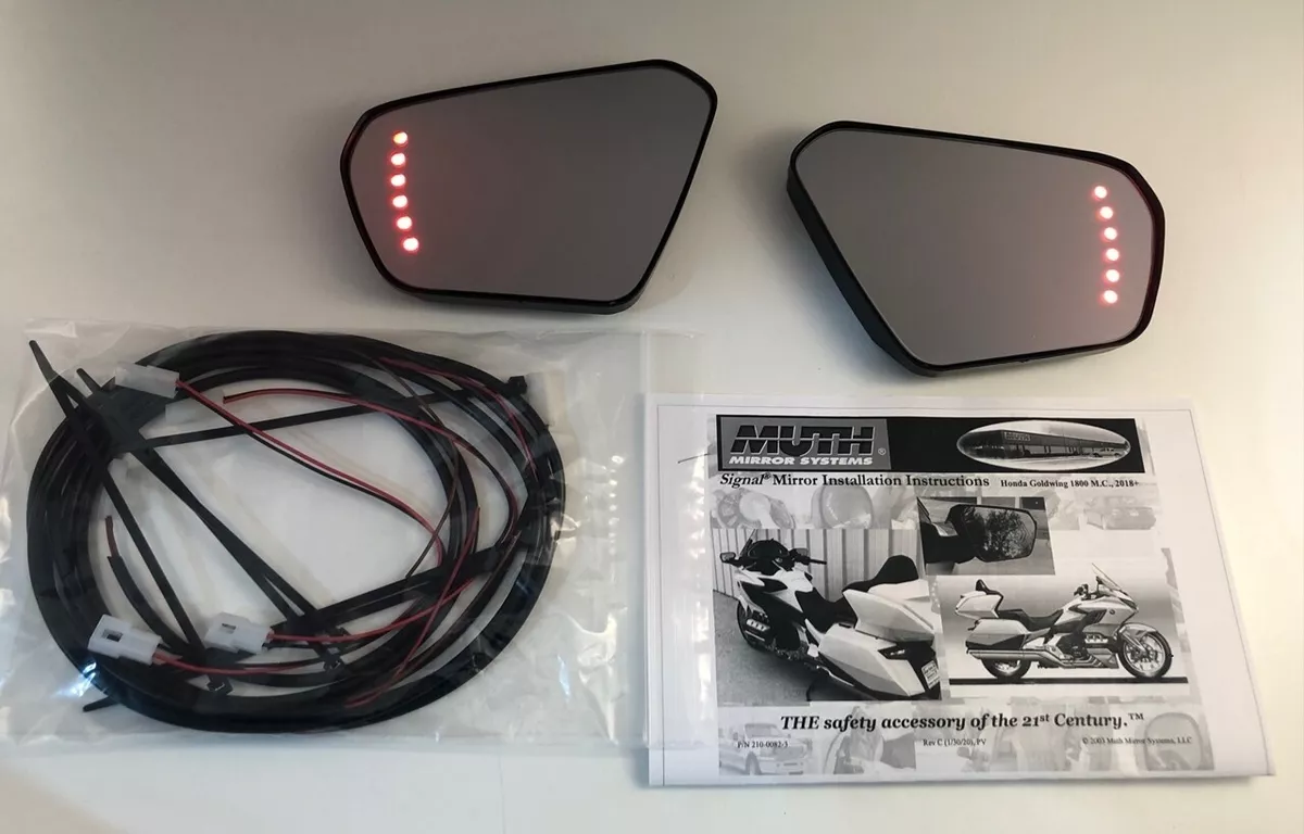 HONDA GOLDWING GL1800 Muth LED Signal Mirrors 956 0 Fits 2018