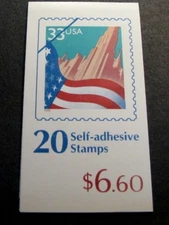 US Booklet Stamp Scott# BK276  Flag 1999  MNH L128