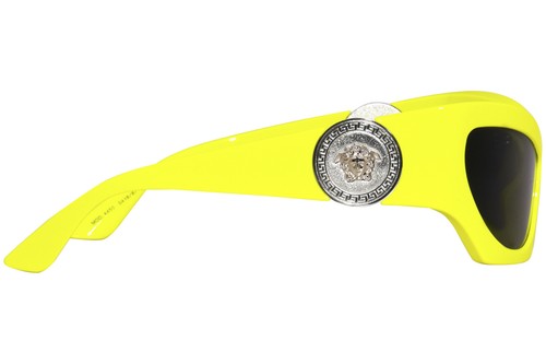 Versace VE4450 541887 Sunglasses Women's Yellow/Dark Grey Lenses Cat Eye 60mm - 第 3/7 張圖片