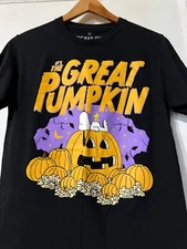 2022 Peanuts Worldwide LLC " It's the GREAT PUMPKIN"  Snoopy T-Shirt-Size Small