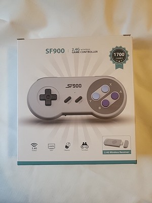 SNES Retro Video Game Console TV Stick  HDMI 2 Wireless Controllers 1700 Games