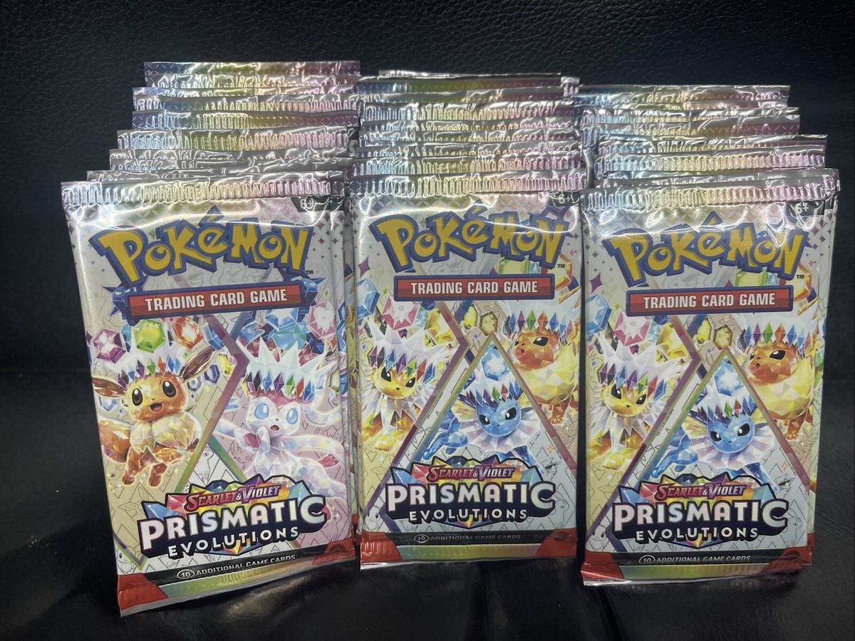 Pokemon Prismatic Evolution 3BOX 分 Pokemon Prismatic Evolution Elite Trainer Box | eBay