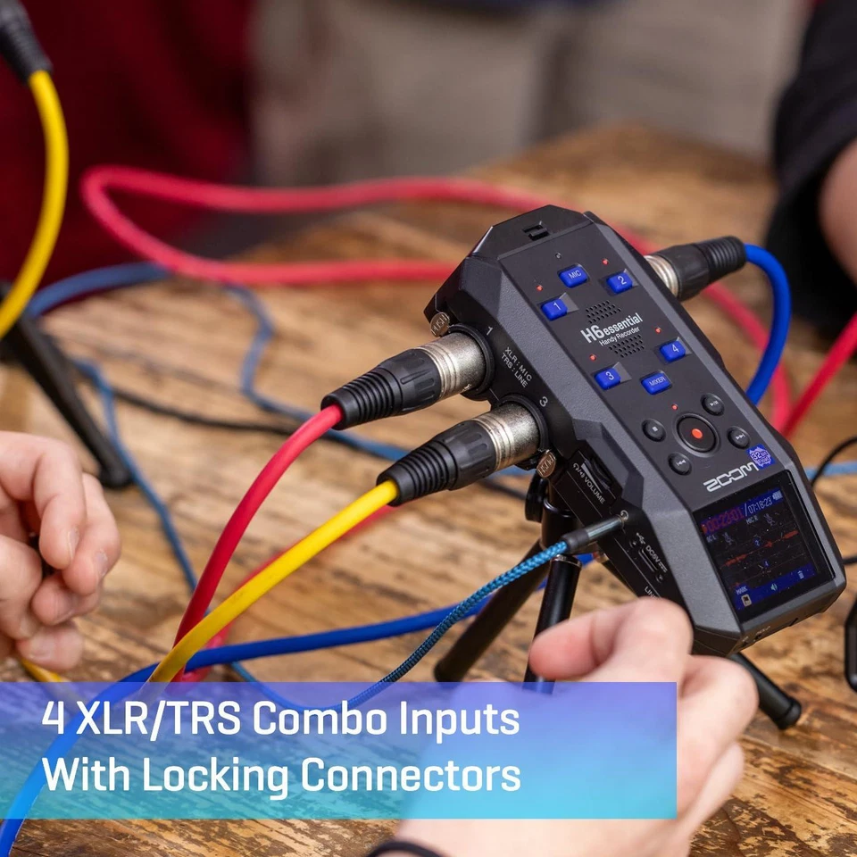 ZOOM H6e essential 6-track 32-Bit Handy Recorder New - Image 3 of 4